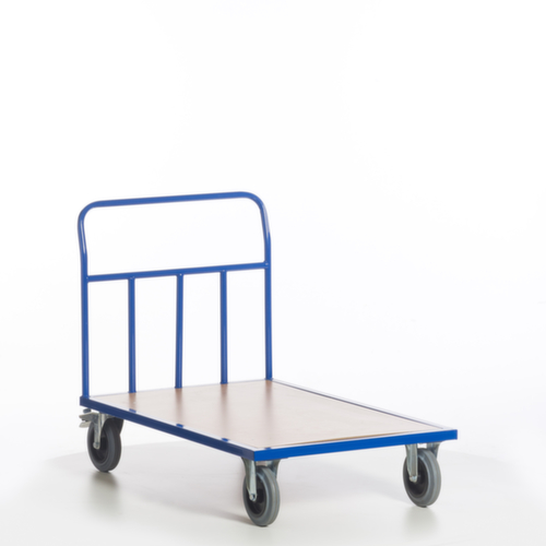 Rollcart Kopwandwagen van buismateriaal, draagvermogen 500 kg, laadvlak lengte x breedte 1200 x 800 mm