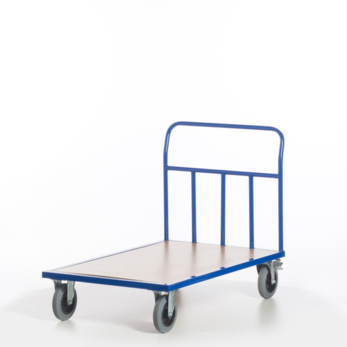 Rollcart Kopwandwagen van buismateriaal, draagvermogen 500 kg, laadvlak lengte x breedte 1200 x 800 mm