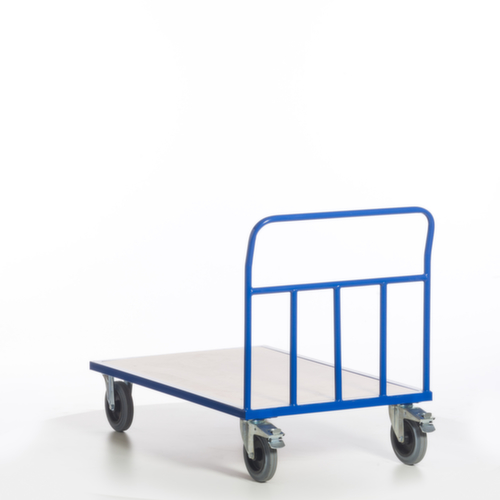 Rollcart Kopwandwagen van buismateriaal, draagvermogen 500 kg, laadvlak lengte x breedte 1200 x 800 mm