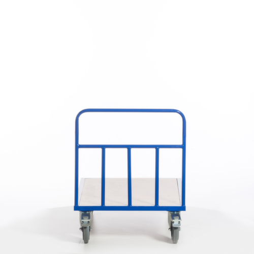 Rollcart Kopwandwagen van buismateriaal, draagvermogen 500 kg, laadvlak lengte x breedte 1200 x 800 mm