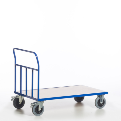 Rollcart Kopwandwagen van buismateriaal, draagvermogen 500 kg, laadvlak lengte x breedte 1200 x 800 mm
