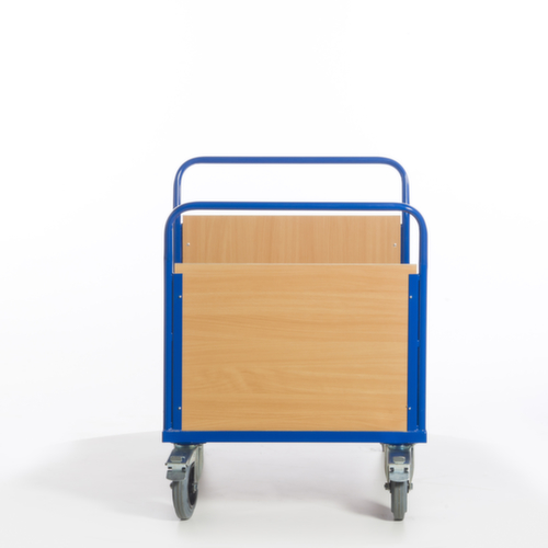 Rollcart Dubbele kopwandwagen, draagvermogen 600 kg, laadvlak lengte x breedte 1200 x 800 mm