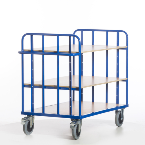 Rollcart Etagewagen met stalen buiswanden