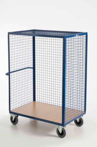 Rollcart Kastwagen met gaaswanden