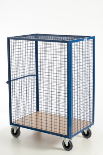 Rollcart Kastwagen met gaaswanden