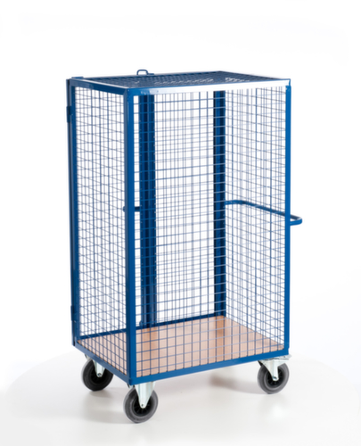 Rollcart Kastwagen met gaaswanden