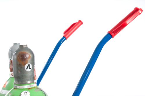 Rollcart Flessenwagen, voor 2x20 l fles, lucht-banden