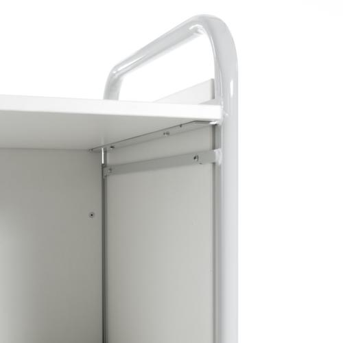 Rollcart Dossierwagen, draagvermogen 150 kg, 3 etages