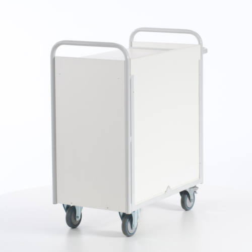 Rollcart Dossierwagen, draagvermogen 150 kg, 3 etages