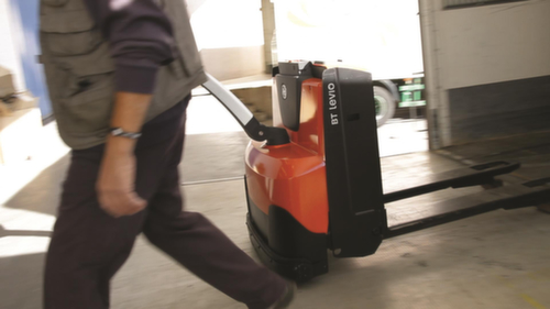 Toyota BT elektrische palletwagen BT LEVIO, 1600 kg draagvermogen, polyurethaan/polyurethaan