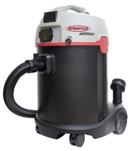 Nat- en droogzuiger WATERKING, vermogen 1300 W, werkbreedte 360 mm