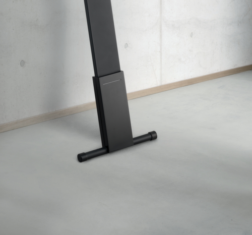 Luctra Draadloze LED-vloerlamp Flex met biodynamisch licht, licht koud- tot warmwit - biologisch werkend licht, zwart