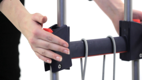 RuXXac in-/uitklapbare aluminium zakkensteekwagen Business XL, draagvermogen 125 kg, polymeer banden