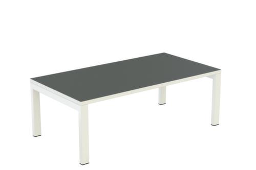 Paperflow Bijzettafel easyDesk, hoogte x breedte x diepte 400 x 1140 x 600 mm, plaat antraciet