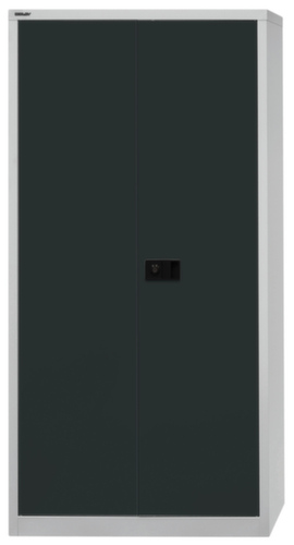 Bisley Dossierkast Universal, 5 ordnerhoogten, lichtgrijs/antracietgrijs