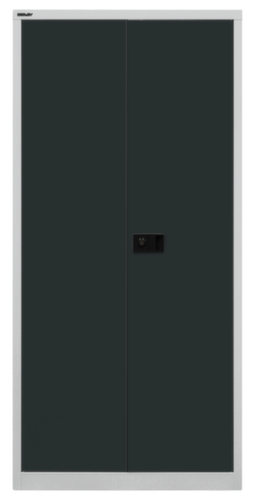 Bisley Dossierkast Universal, 5 ordnerhoogten, lichtgrijs/antracietgrijs