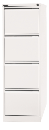 Bisley Hangmappenkast, 4 uittrekelementen, verkeerswit/verkeerswit