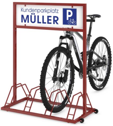 Fietsstandaard EW 7004 met reclamevlak