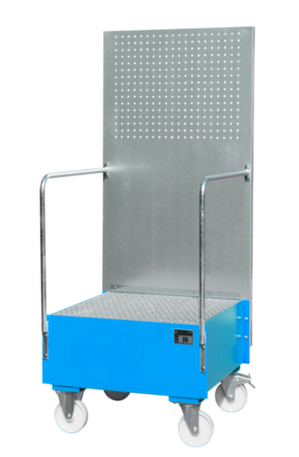 Bauer Verrijdbare opvangbak LPW 200-1 met geperforeerde plaat