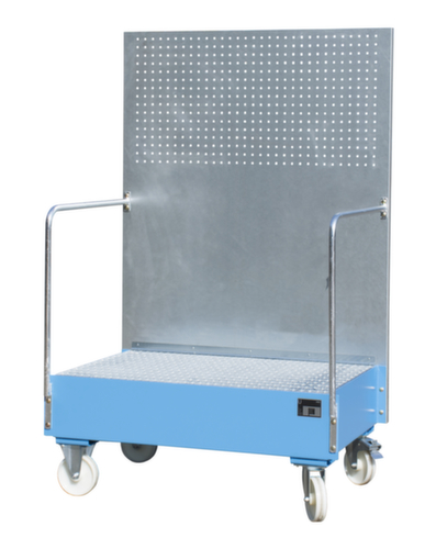 Bauer Verrijdbare opvangbak LPW 200-2 met geperforeerde plaat