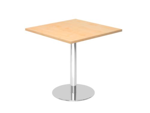 Vergadertafel, breedte x diepte 800 x 800 mm, plaat esdoorn