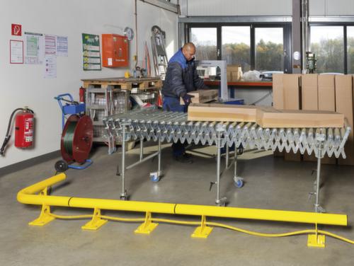 Moravia Aanrijdbeveiligingsbarrière BLACK BULL, Recht, lengte 1000 mm