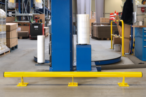 Moravia Aanrijdbeveiligingsbarrière BLACK BULL, Recht, lengte 2000 mm