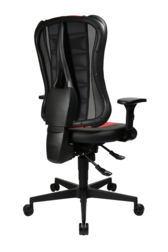 Topstar Bureaustoel Sitness Racer RS mit AL "P4" met 3D-zitting, zwart/rood