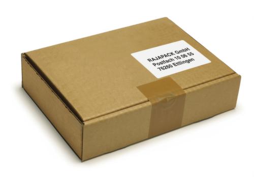 Verzenddoos, enkelvoudige golf, 215 x 155 x 50 mm