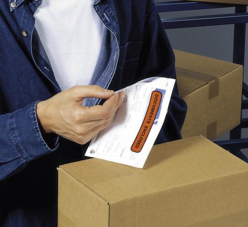 Paklijsthoes "Documents enclosed", DIN A6