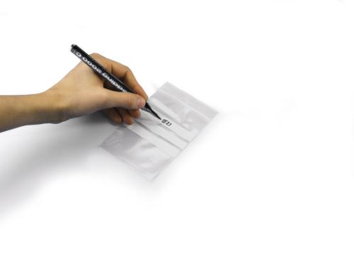 Gripzak met schrijflijnen, 50 µm, lengte x breedte 400 x 300 mm