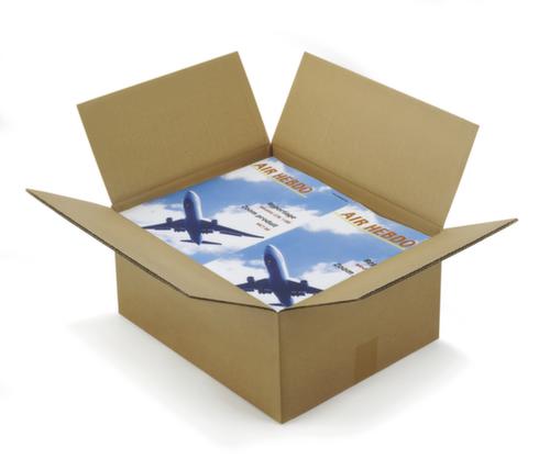 Golfkartonnen vouwdoos 2-golfs