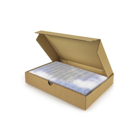Verzenddoos, enkelvoudige golf, 310 x 220 x 50 mm