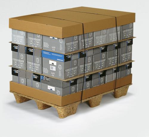 Bodem/dekselelement voor vouwbak