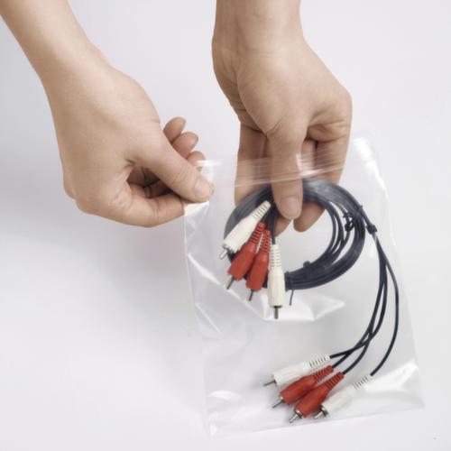 Gripzak, 50 µm, lengte x breedte 180 x 150 mm