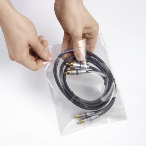 Gripzak, 50 µm, lengte x breedte 180 x 150 mm