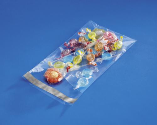 Plat zakje 100 µm dik, 40 µm, lengte x breedte 250 x 150 mm