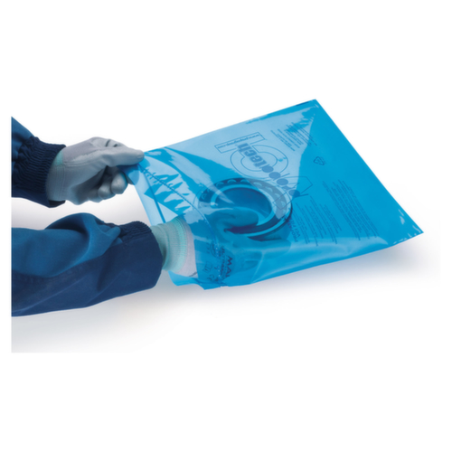 VCI-corrosiebeschermende zak met druksluiting, 100 µm, lengte x breedte 300 x 200 mm