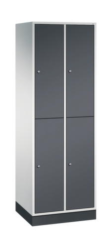 C+P Dubbele garderobekast Intro, vakbreedte 260 mm