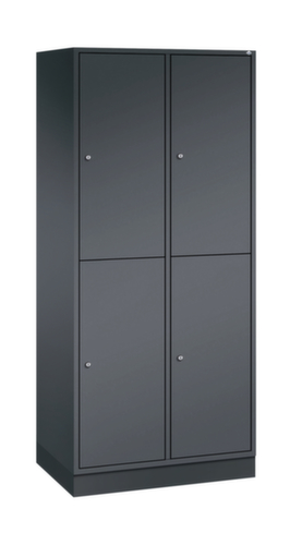 C+P Dubbele grootvolume garderobekast Intro, vakbreedte 360 mm