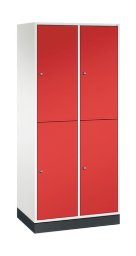 C+P Dubbele grootvolume garderobekast Intro, vakbreedte 360 mm