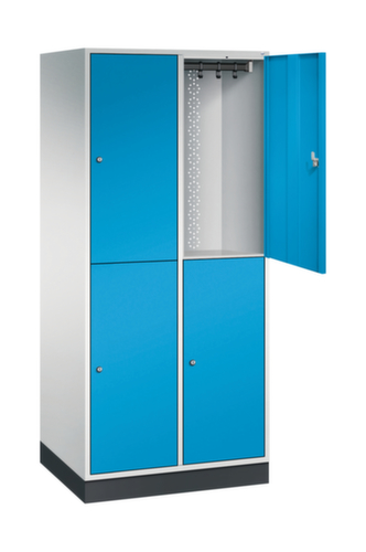 C+P Dubbele grootvolume garderobekast Intro, vakbreedte 360 mm