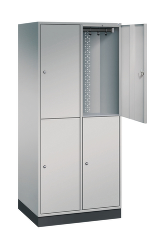 C+P Dubbele grootvolume garderobekast Intro, vakbreedte 360 mm