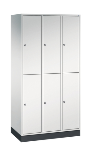 C+P Dubbele garderobekast Intro, vakbreedte 260 mm