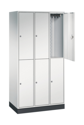 C+P Dubbele garderobekast Intro, vakbreedte 260 mm