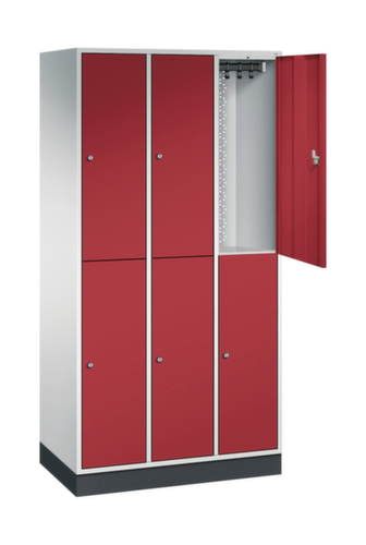 C+P Dubbele garderobekast Intro, vakbreedte 260 mm