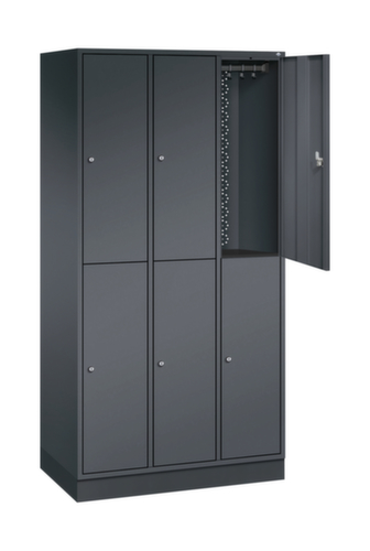 C+P Dubbele garderobekast Intro, vakbreedte 260 mm