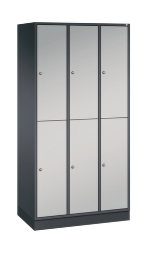 C+P Dubbele garderobekast Intro, vakbreedte 260 mm