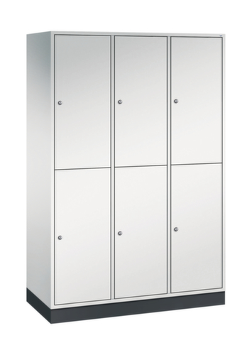 C+P Dubbele grootvolume garderobekast Intro, vakbreedte 360 mm