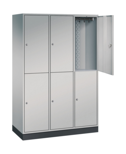 C+P Dubbele grootvolume garderobekast Intro, vakbreedte 360 mm